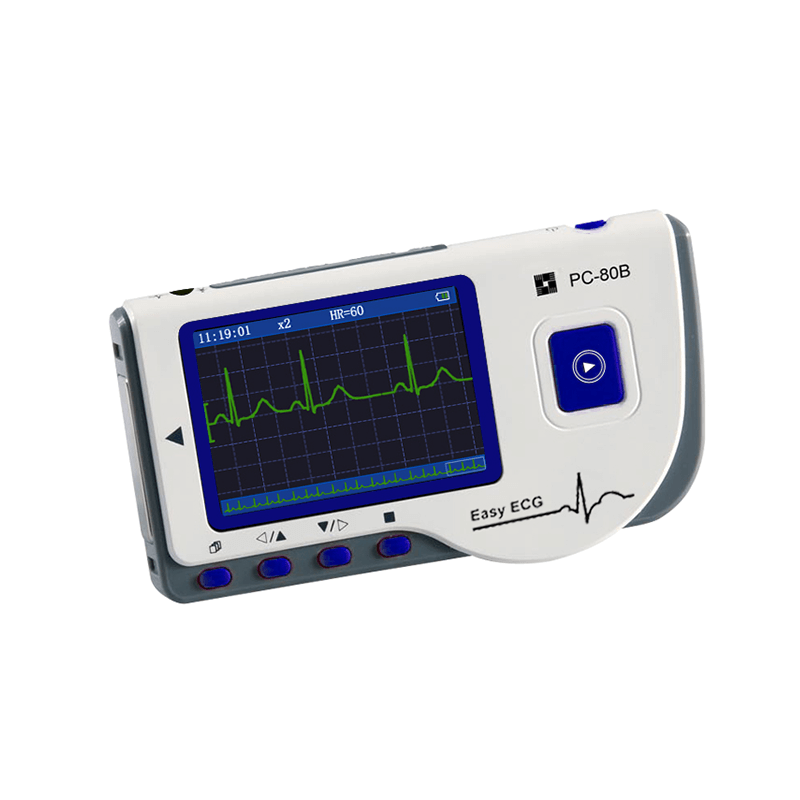 Lepu Medical Portable ECG Monitor Handheld EKG Machine Heart Rate Monitor with Bluetooth AI Analysis