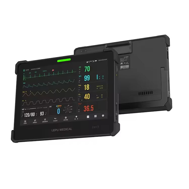 Lepu Medical Grade AIView VX Tablet Patient Monitor Portable Multiparameter Monitor with Touch Screen