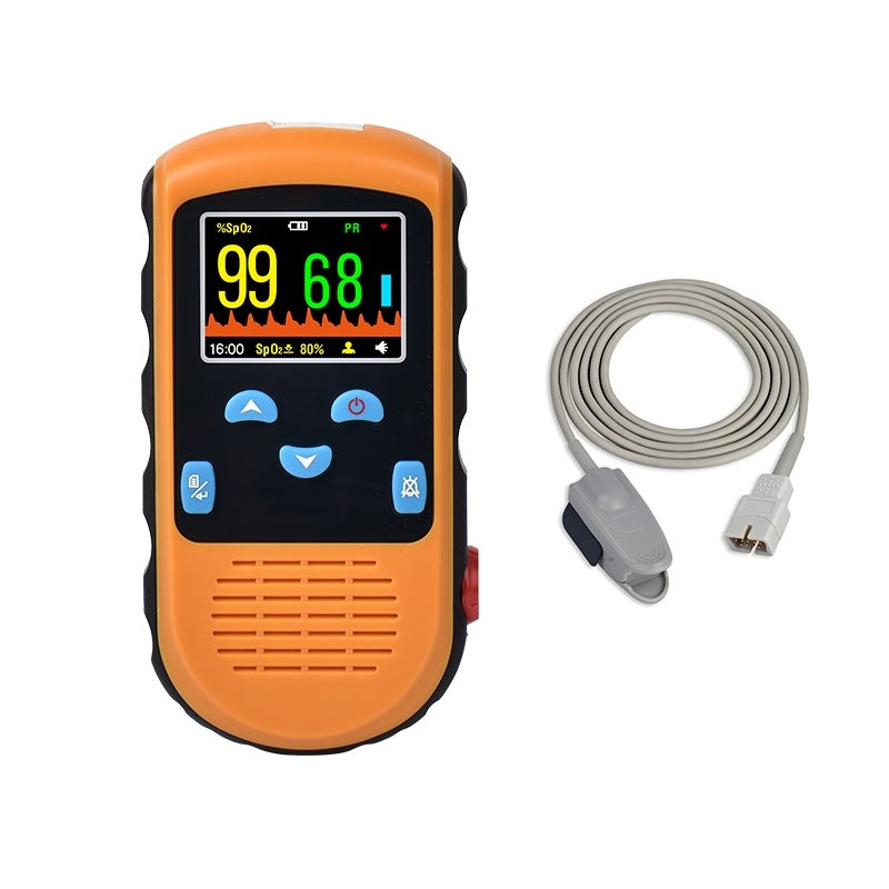 Lepu Portable Handheld Pulse Oximeter SpO2 Pulse Rate Monitor for Neonate Kid Adult with Bluetooth App PC-66B