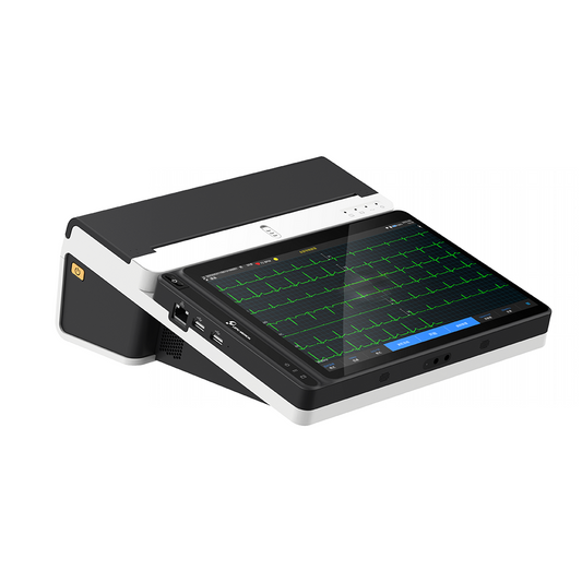 Lepu Medical LeECG OT12 Intelligent 18-lead EKG Machine Tablet with Ai Analysis Diagnosis Touch Screen WiFi Wireless Transmission