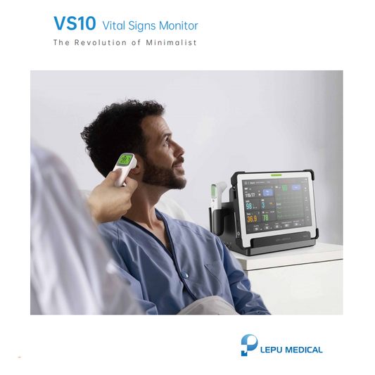 Lepu Medical Grade AIView VS All-in-one Portable Tablet Vital Signs Monitor with Touch Screen