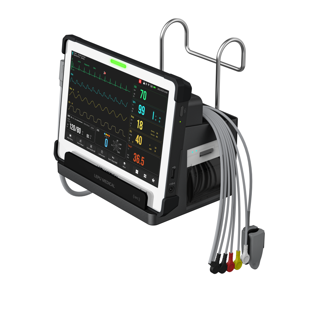 Lepu Medical Grade AIView VX Tablet Patient Monitor Portable Multiparameter Monitor with Touch Screen